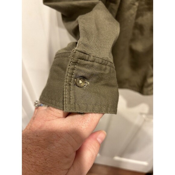 SHE SAFARI Hunter Khaki Shirt Button Up Long Sleeve Women's Size 2XL XXL - Picture 5 of 9